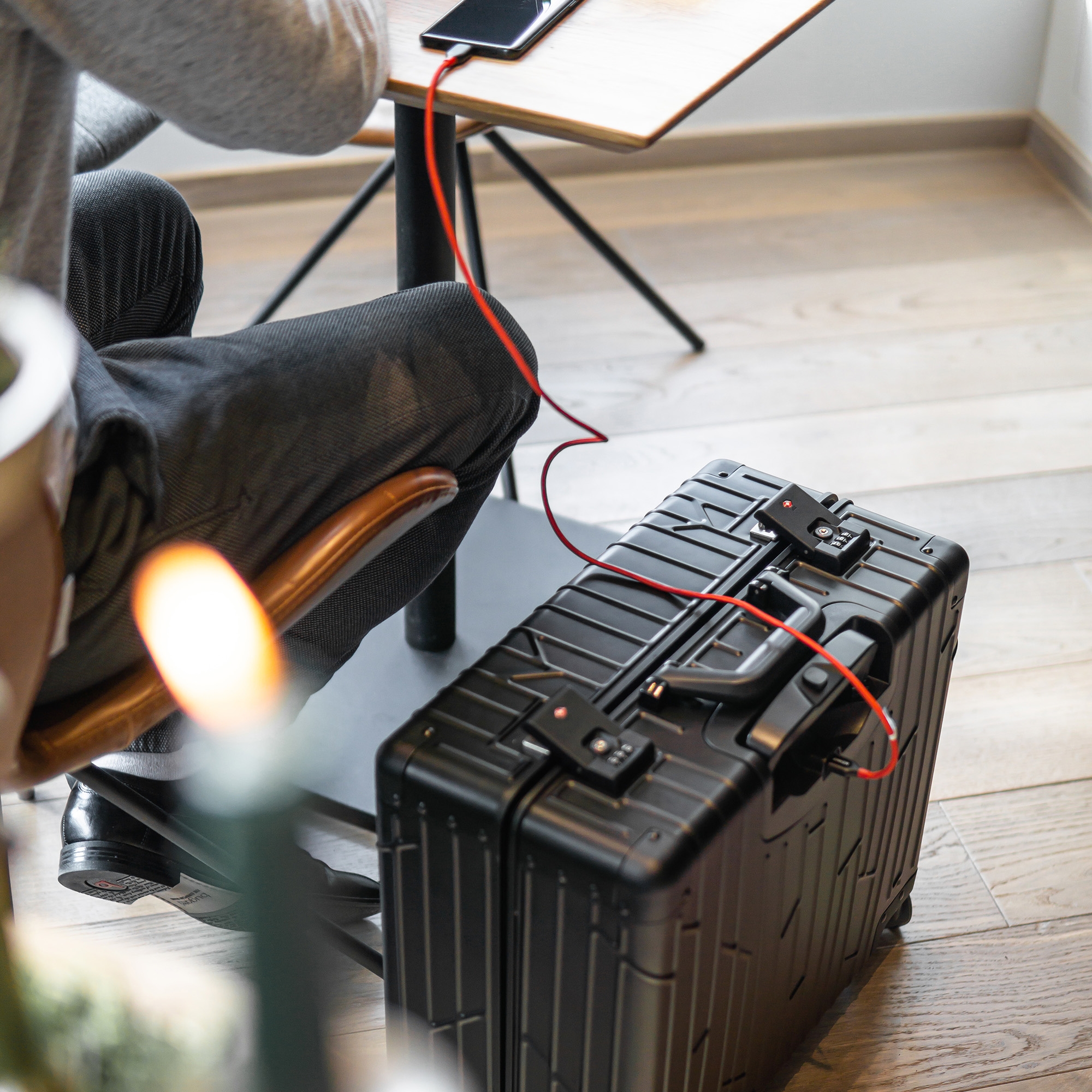 Business-Trolley Argent - B-Ware