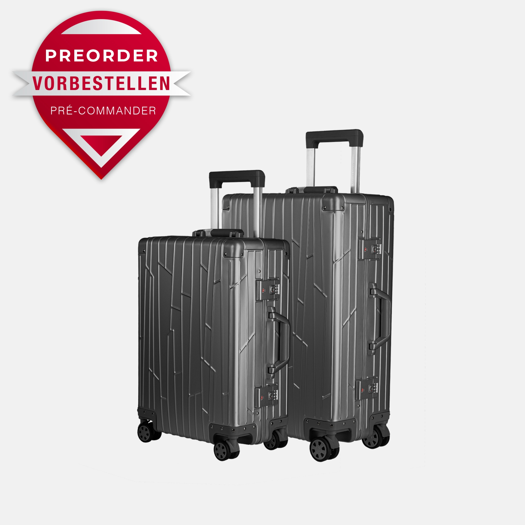 Bundle Space Grau S (Cabin Trolley + Check in) - VORBESTELLUNG